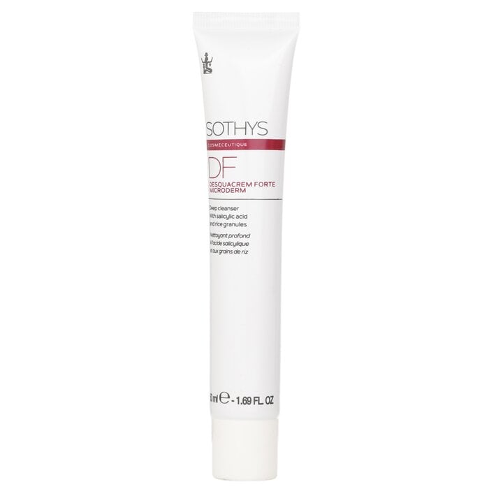 Cosmeceutique DF Desquacrem Forte Microderm Deep Cleanser - With Salicylic Acid & Rice Granules 50ml/1.69oz by Sothys - Image 1