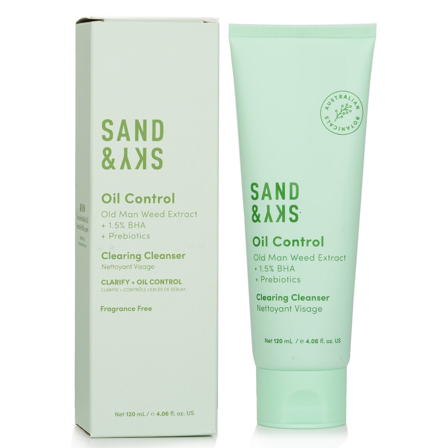 Oil Control - Clearing Cleanser من Sand & Sky - صورة 2