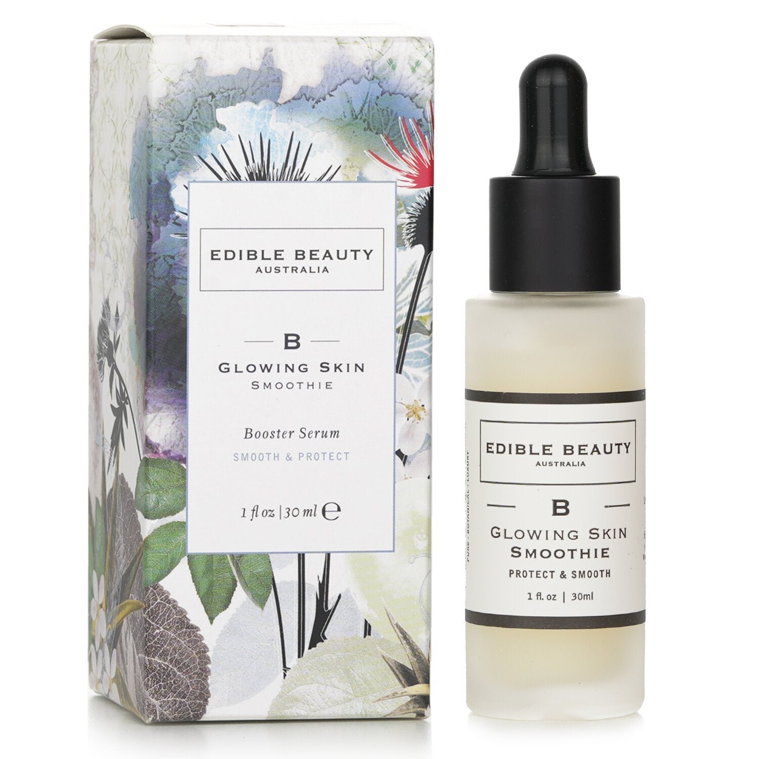 -B- Glowing Skin Smoothie Booster Serum - Protect & Smooth by Edible Beauty - Image 2