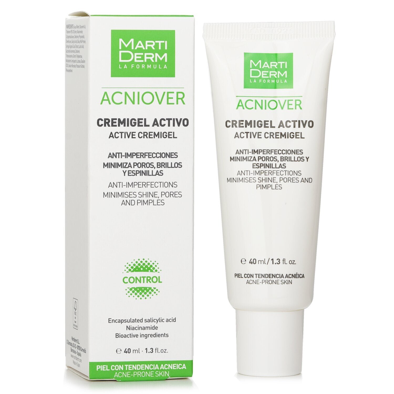 Acniover Active Cremigel (For Acne-Prone Skin) من Martiderm - صورة 2