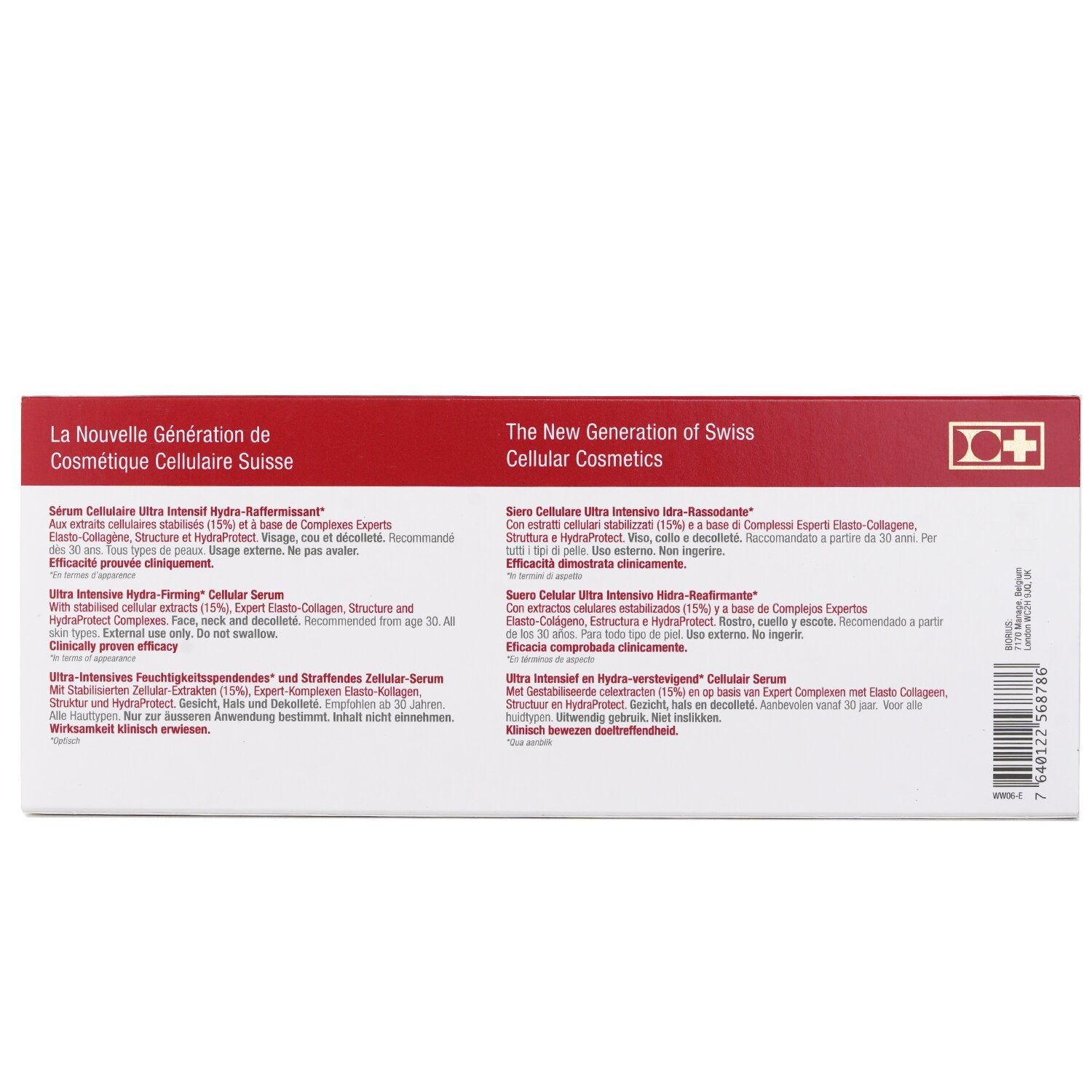 Cellcosmet Ultra Intensive Elasto-Collagen-XT (Ultra Intensive Hydra-Refirming Cellular Serum) (Random Packaging) by Cellcosmet & Cellmen - Image 3