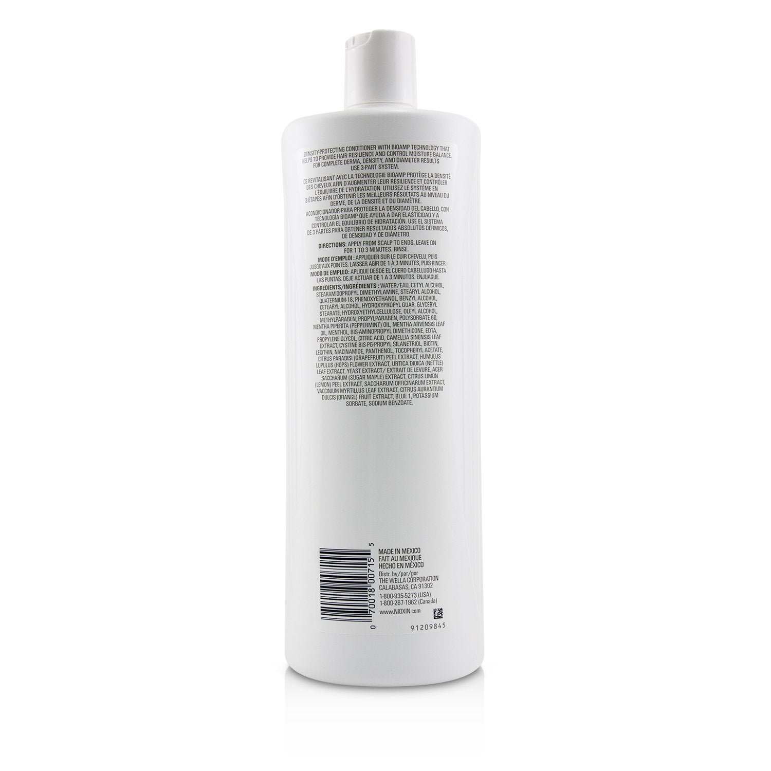 Density System 2 Scalp Therapy Conditioner (Natural Hair, Progressed Thinning) by Nioxin - Image 2