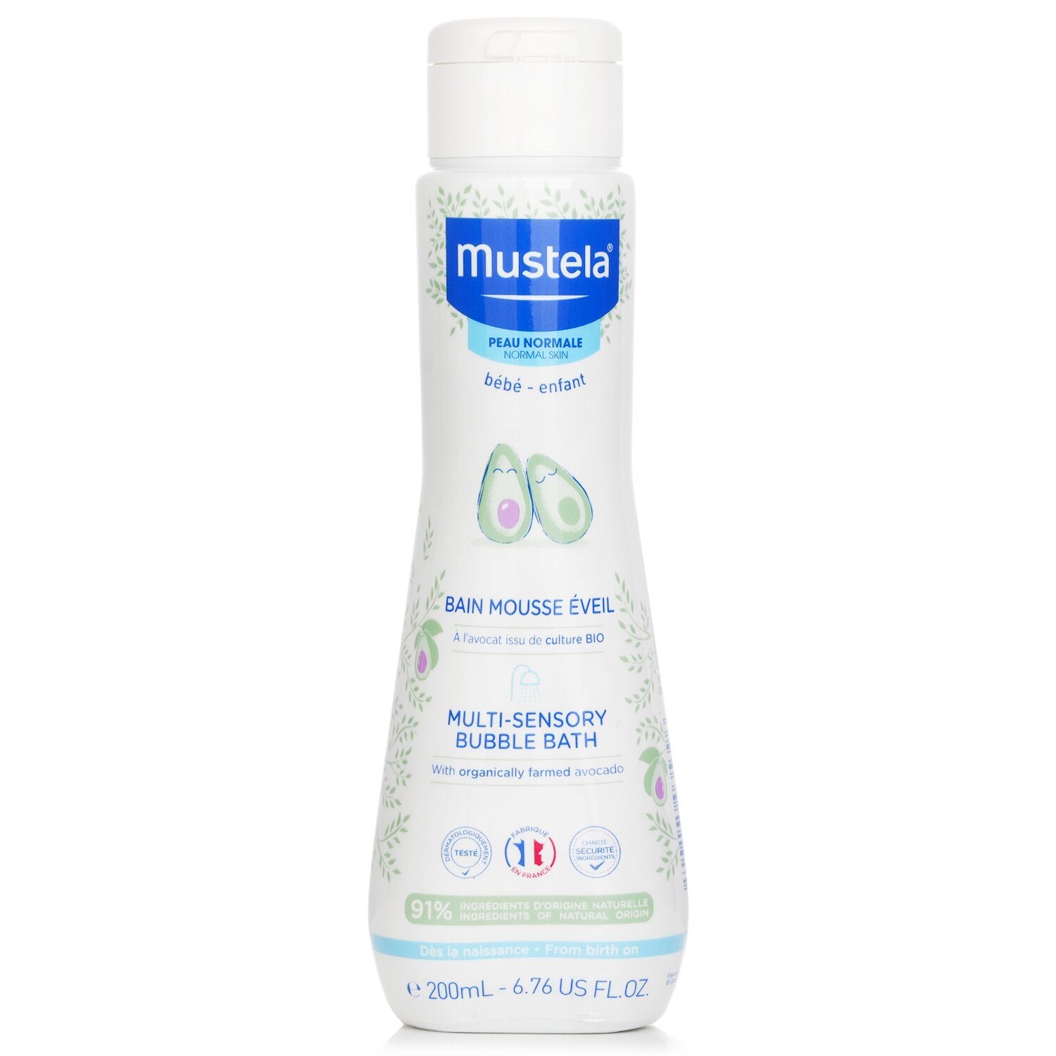 فقاعات متعددة مثيرة للحمام من Mustela - صورة 1