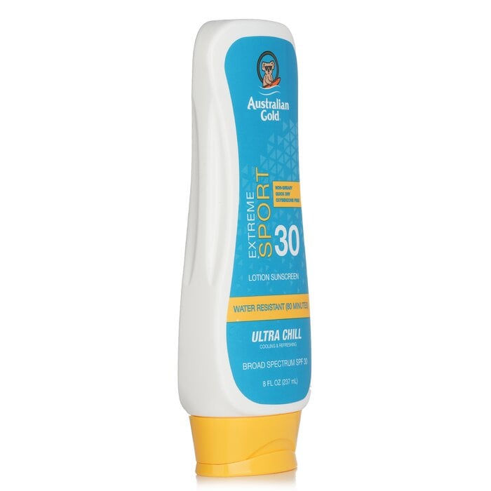 Extreme Sport Lotion with Ultra Chill SPF 30(Label slightly damaged) 237ml/8oz by Australian Gold - Image 2