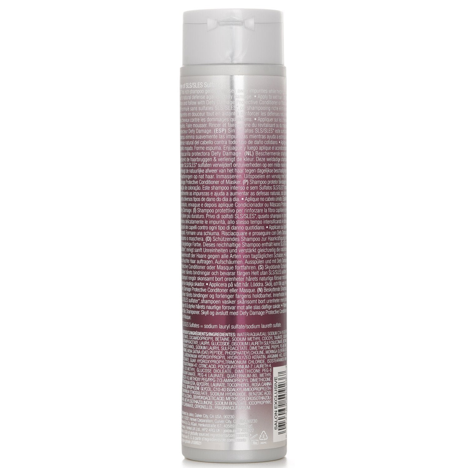 Defy Damage Protective Shampoo (For Bond Strengthening & Color Longevity) by Joico - Image 2