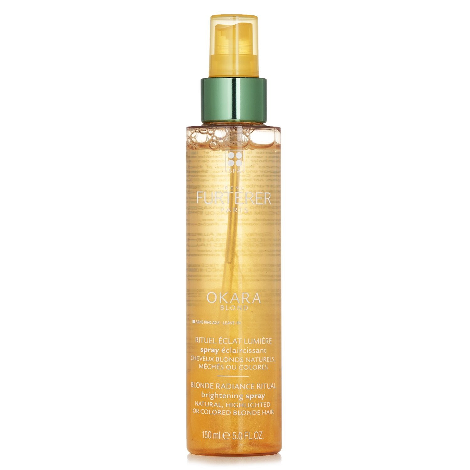 Okara Blond Blonde Radiance Ritual Brightening Spray (Natural, Highlighted or Colored Blonde Hair) by Rene Furterer - Image 1