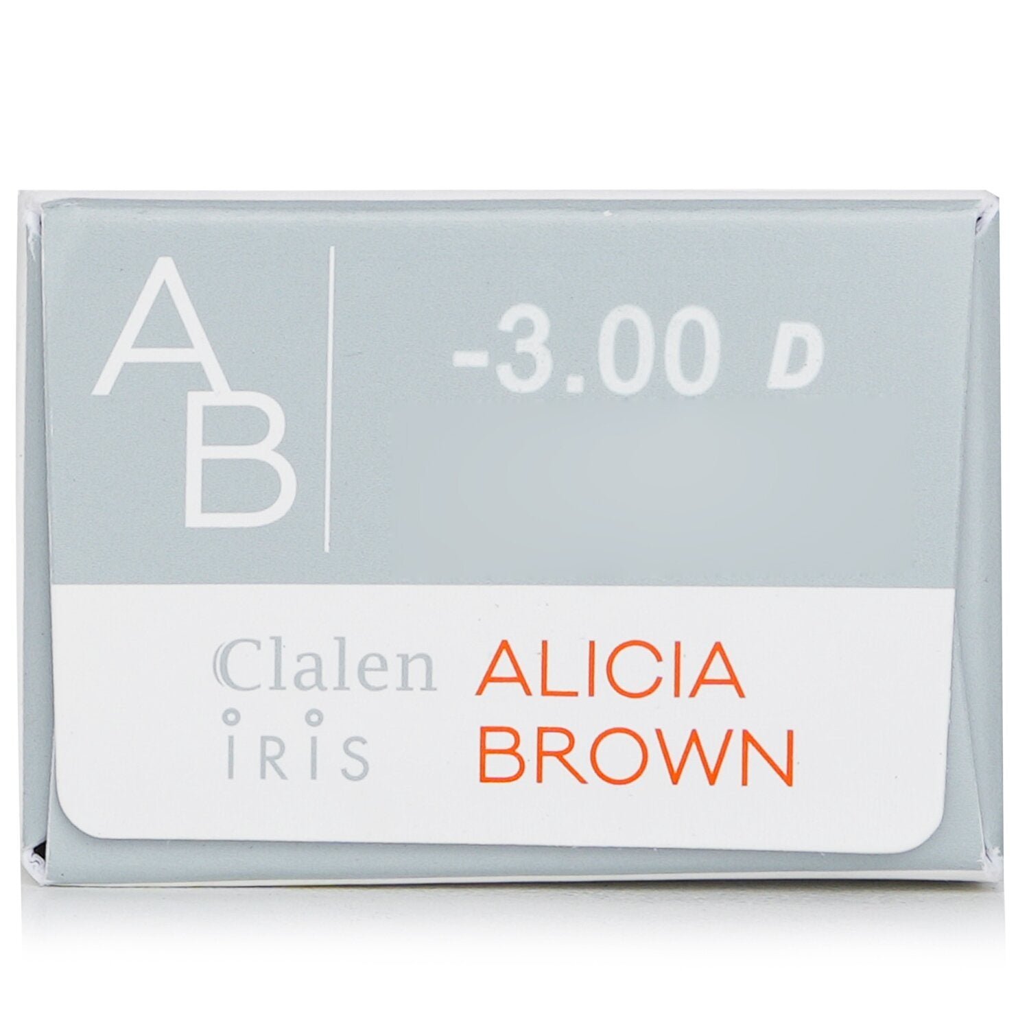 1 Day Iris Alicia Brown Color Contact Lenses - - 3.00 by Clalen - Image 2