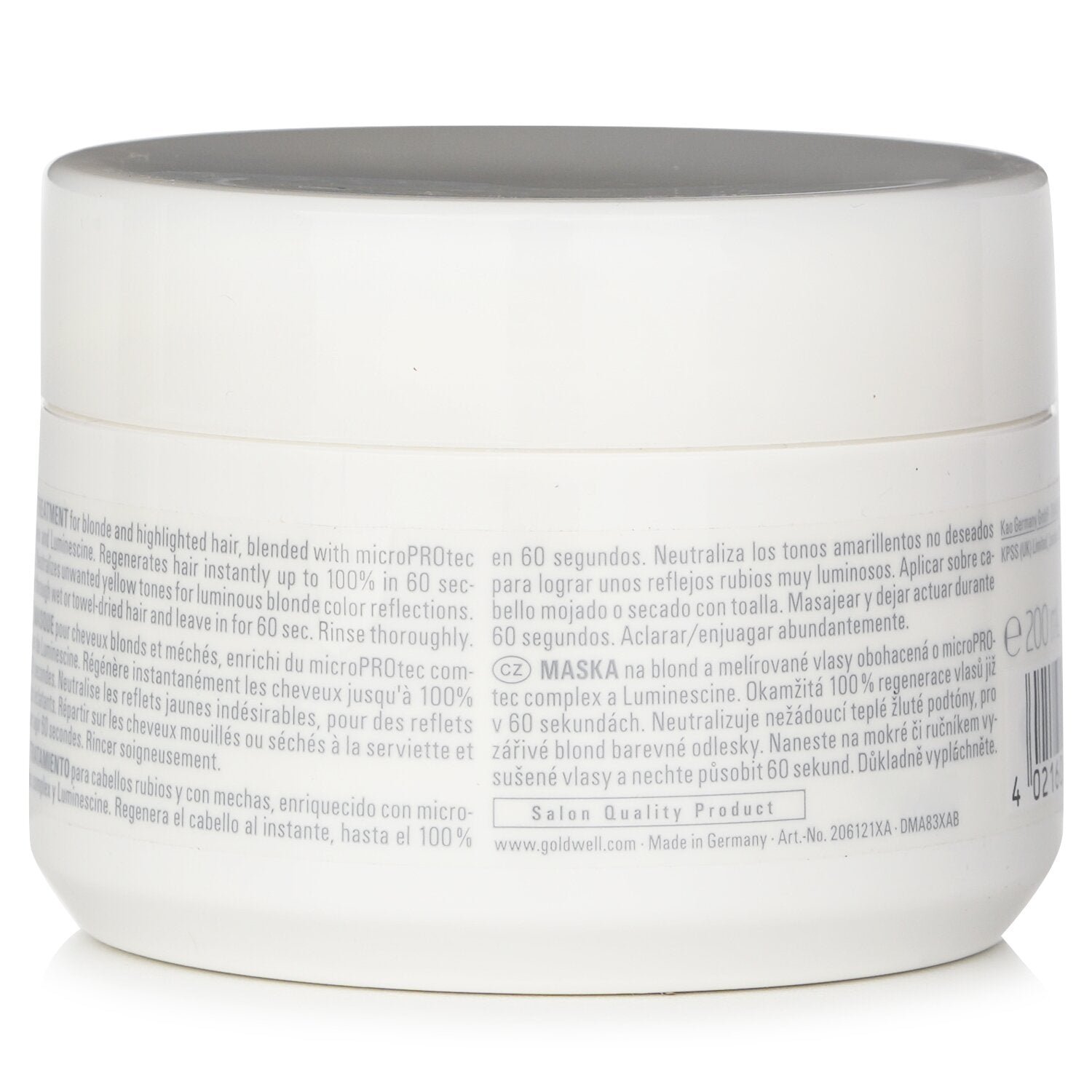 Dual Senses Blondes & Highlights 60SEC Treatment (Luminosity For Blonde Hair) by Goldwell - Image 3