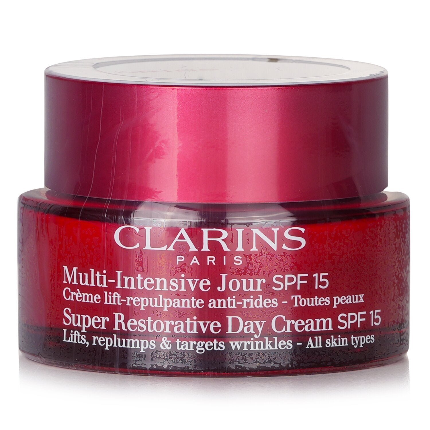 Multi Intensive Jour Super Restorative Day Cream SPF 15(Random Packaging) من Clarins - صورة 4