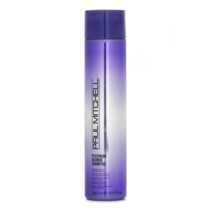 Platinum Blonde Shampoo (Cools Brassiness - Eliminates Warmth) 300ml/10.14oz by Paul Mitchell - Image 1