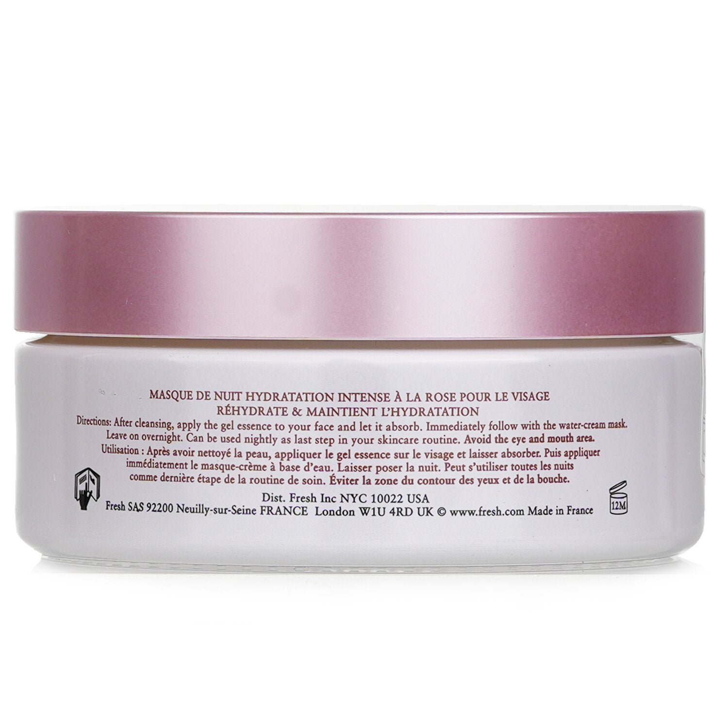 Rose Deep Hydration Sleeping Mask من Fresh - صورة 3