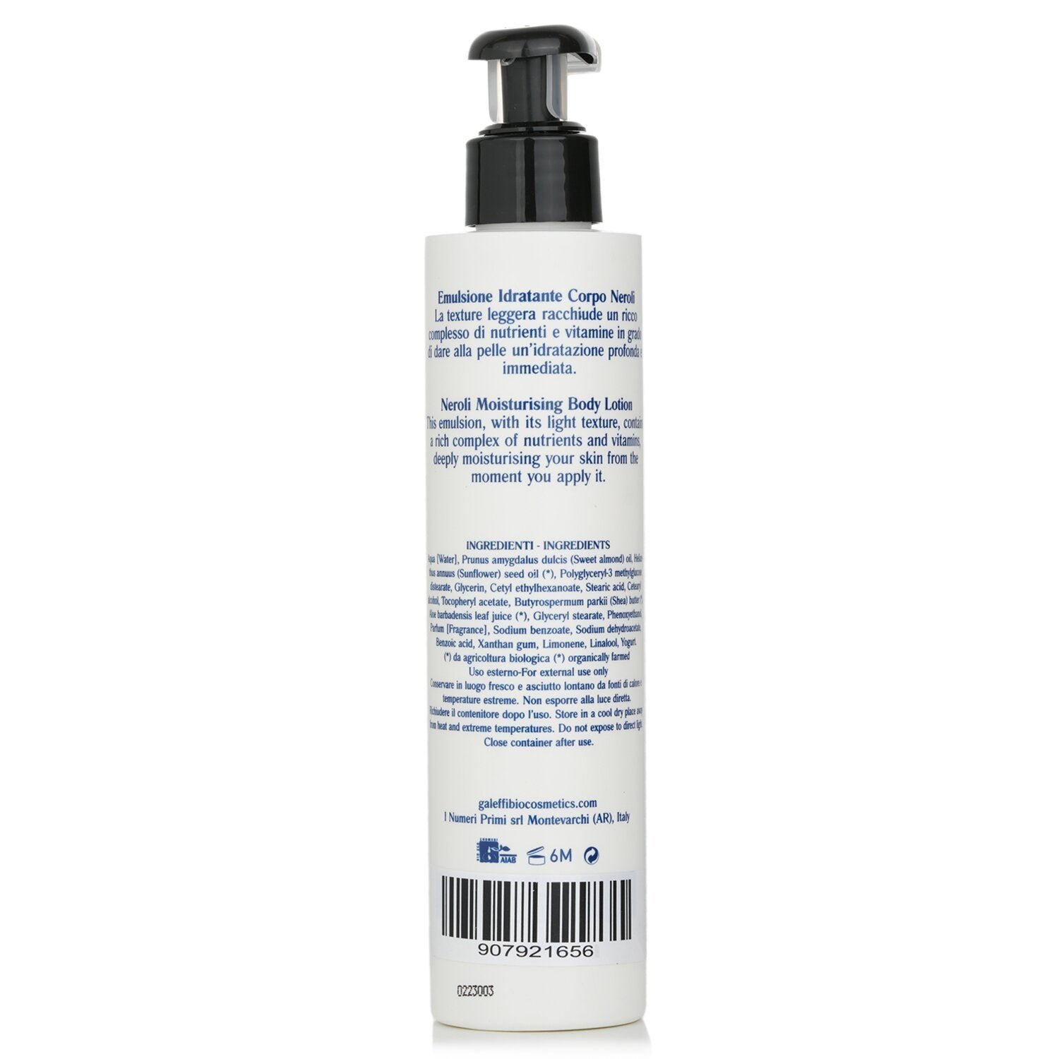 N.43 Neroli Moisturising Body Lotion by I Numeri Primi - Image 3
