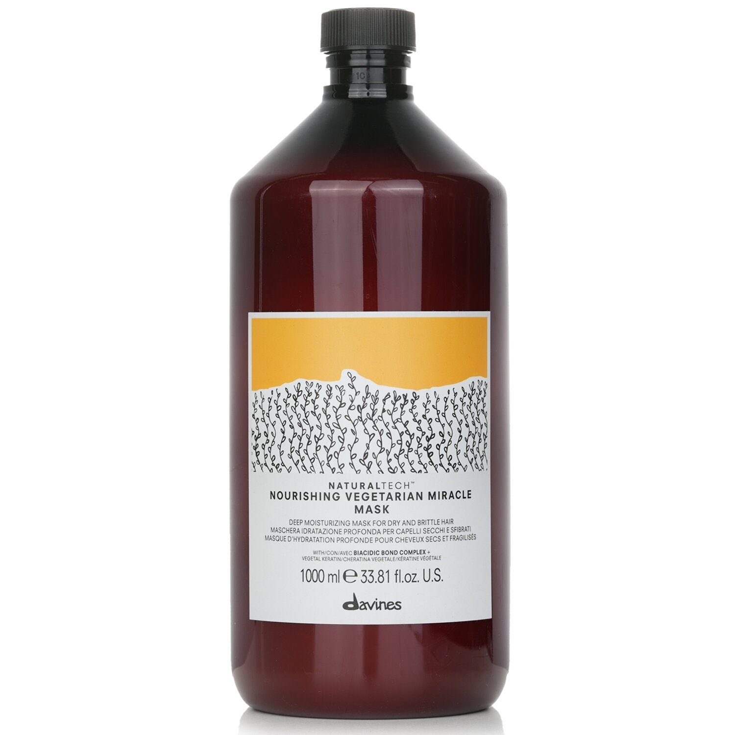 Naturaltech Nourishing Vegetarian Miracle Mask (For Brittle Hair) by Davines - Image 1
