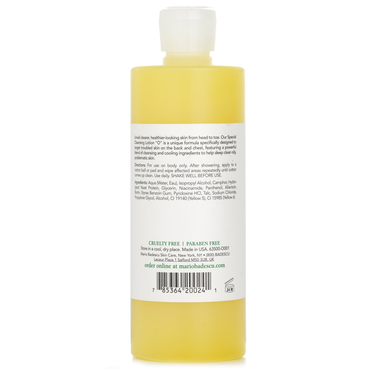 غسول منظف خاص O (للصدر والظهر فقط) من Mario Badescu - صورة 3