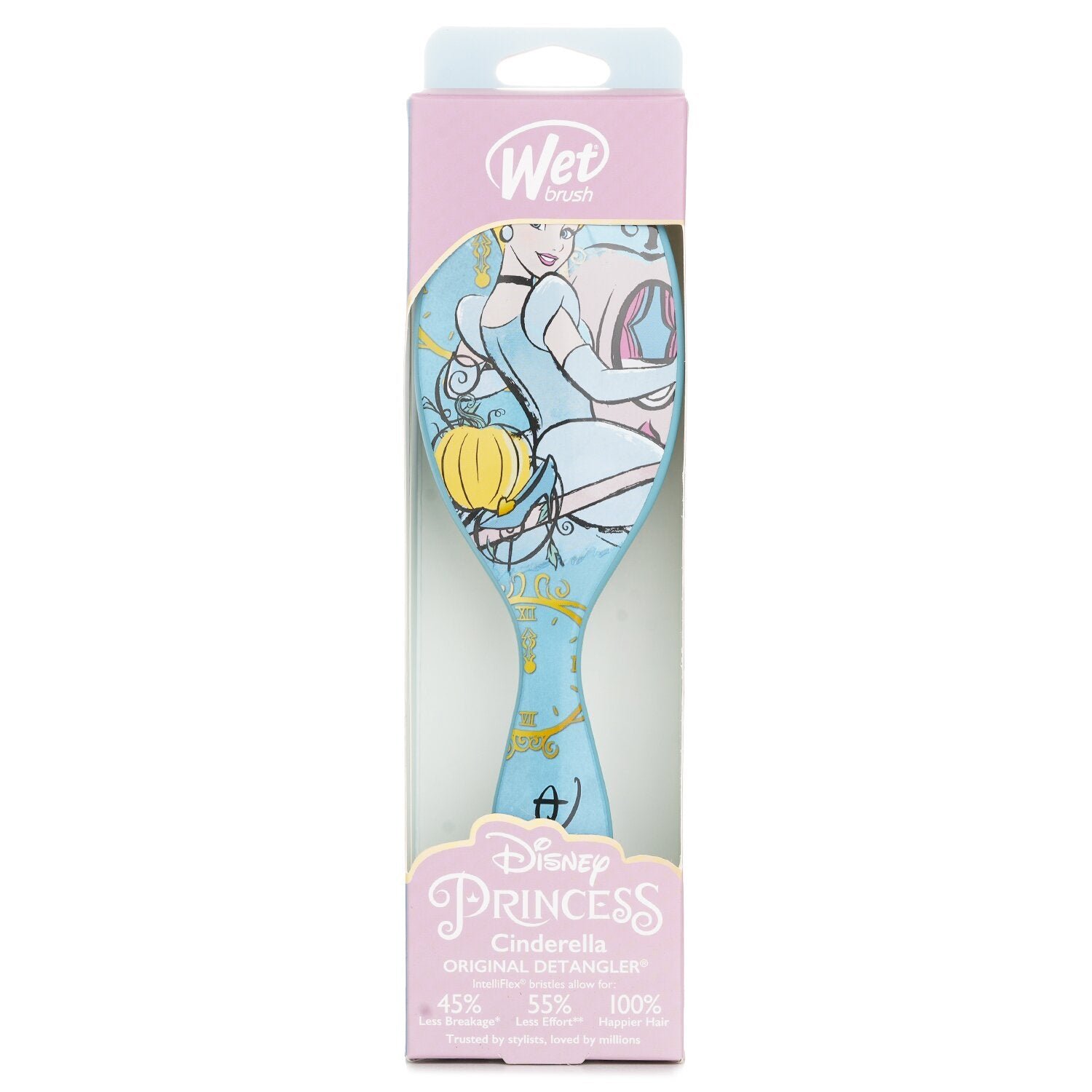 Disney Princess Cinderella Original Detangler Hair Brush من Wet Brush - صورة 1