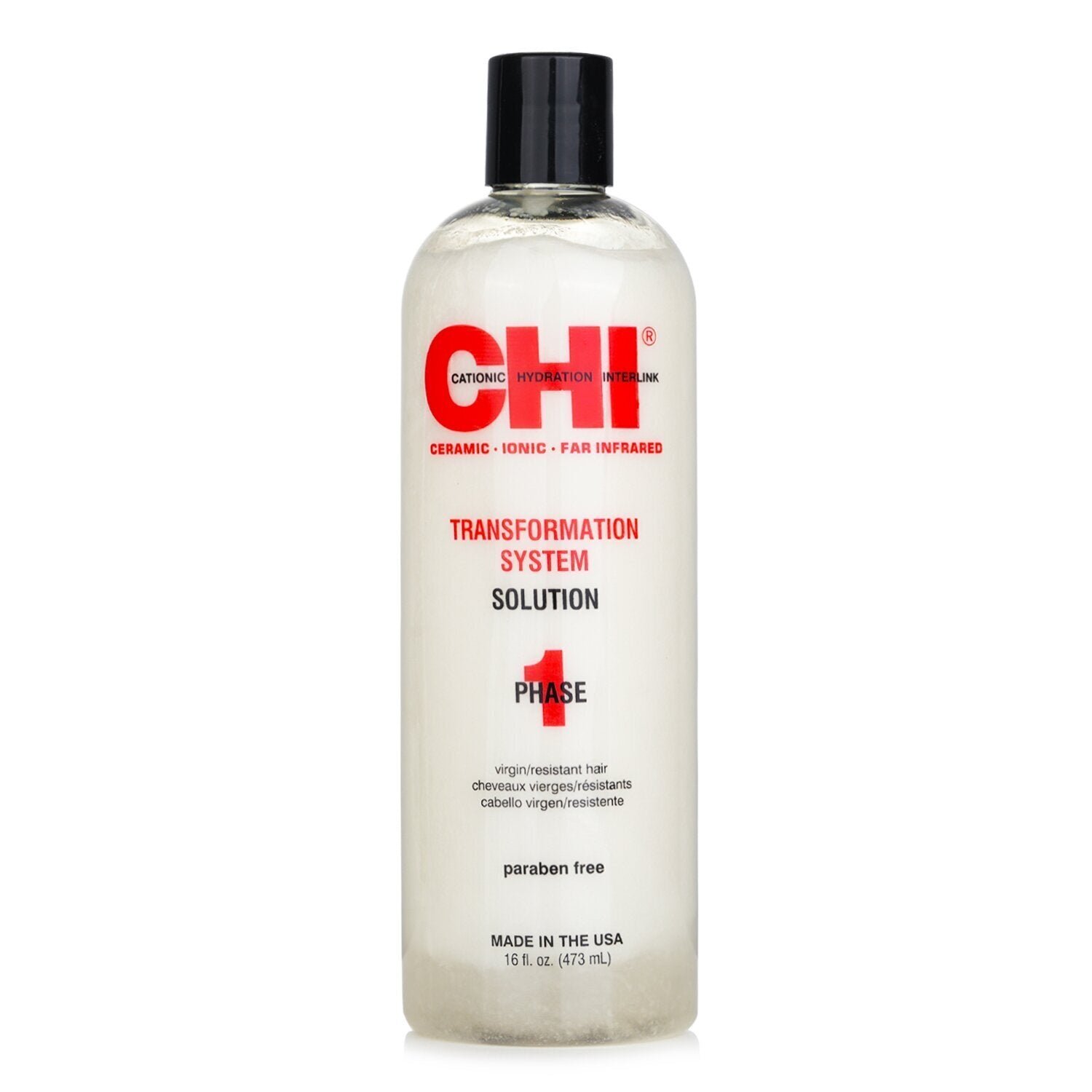 Transformation System Phase 1 - Solution Formula A (For Resistant/Virgin Hair) by CHI - Image 1