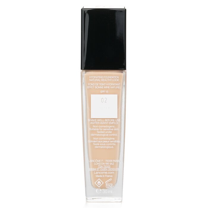 أساس مرطب Teint Miracle لإطلالة طبيعية صحية SPF 15 - # 02 Lys Rose 30ml/1oz من Lancome - صورة 3