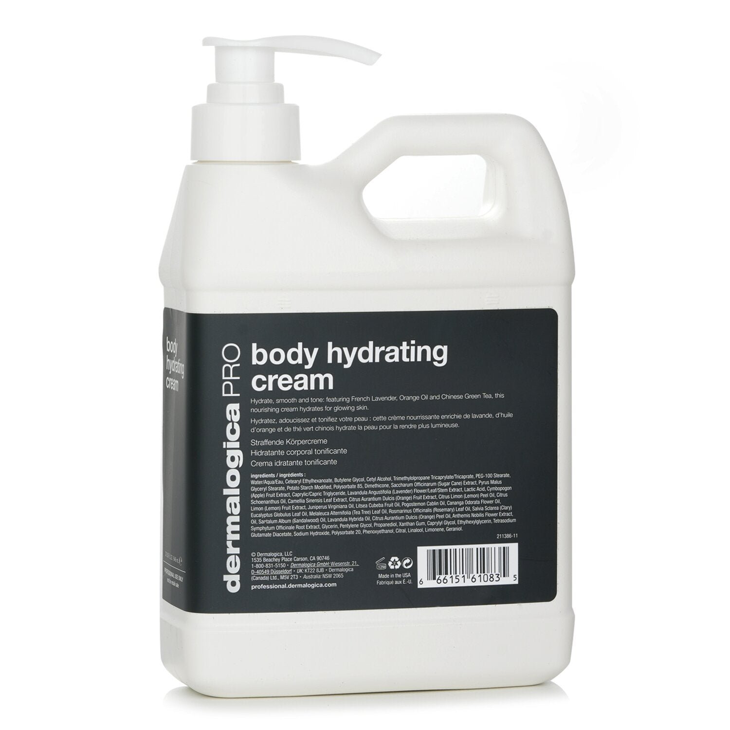 Body Therapy Body Hydrating Cream PRO (Salon Size) by Dermalogica - Image 2