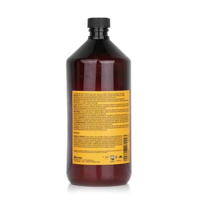 Natural Tech Nourishing Vegetarian Miracle Conditioner (For Dry and Brittle Hair) 1000ml/33.81oz by Davines - Image 3