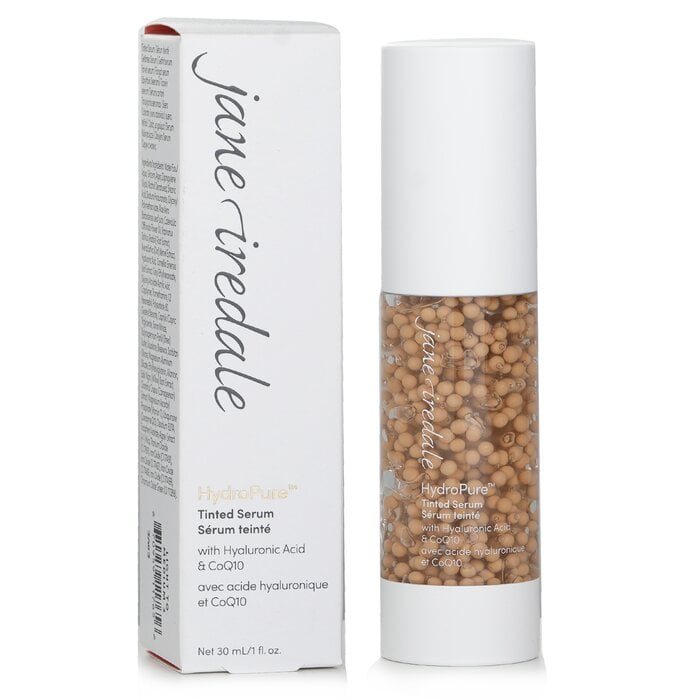 HydroPure Tinted Serum with Hyaluronic Acid + CoQ10 #Light to Medium 3 30ml/1oz by Jane Iredale - Image 2