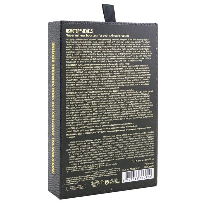 Dead Sea Osmoter Jewels Super Mineral Boosters 5x0.2ml/0.007oz by Ahava - Image 3
