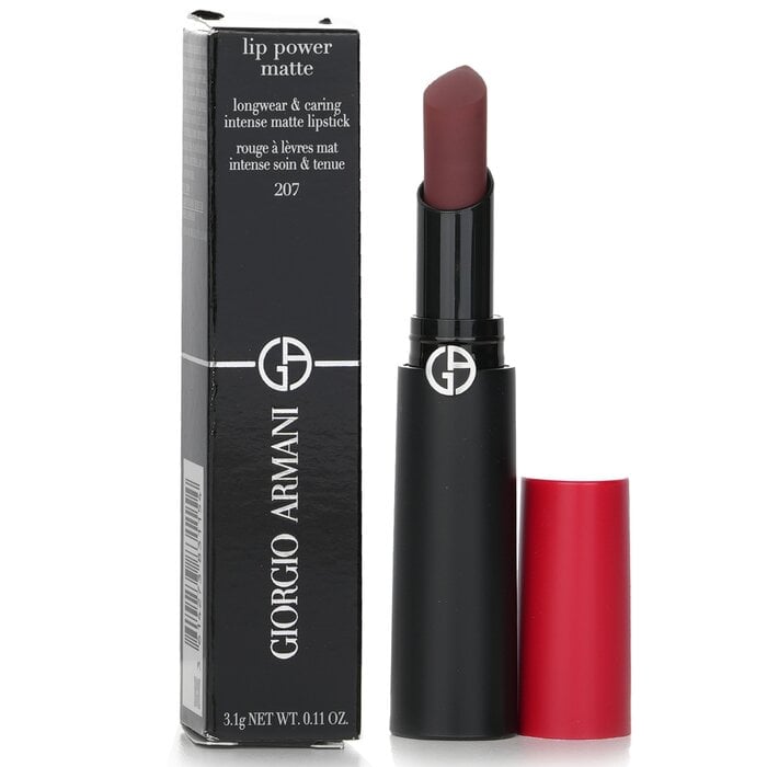 Lip Power Matte Longwear & Caring Intense Matte Lipstick - # 207 Devoted 3.1g/0.11oz by Giorgio Armani - Image 2