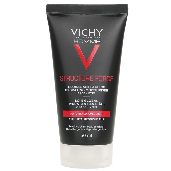 مرطب مضاد لآثار التقدم بالسن Homme Structure - للوجه والعيون 50ml/1.7oz من فيشي - صورة 1