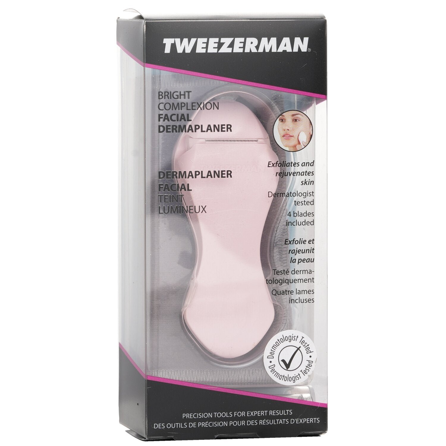 Bright Complexion Facial Dermaplanner من Tweezerman - صورة 2