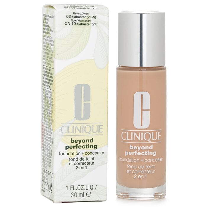 خافي عيوب وأساس Beyond Perfecting - # 02 Alabaster (VF-N) 30ml/1oz من Clinique - صورة 2