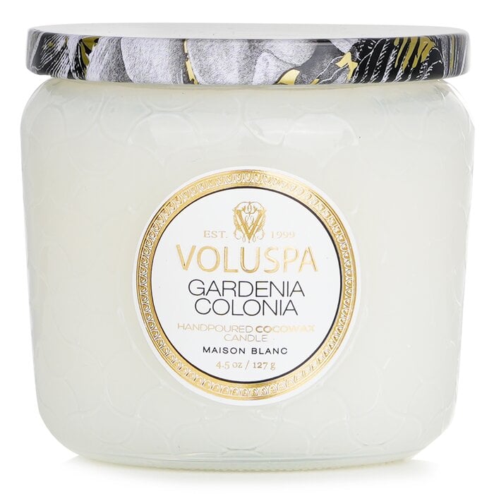 Petite Jar Candle - Gardenia Colonia 127g/4.5oz by Voluspa - Image 1