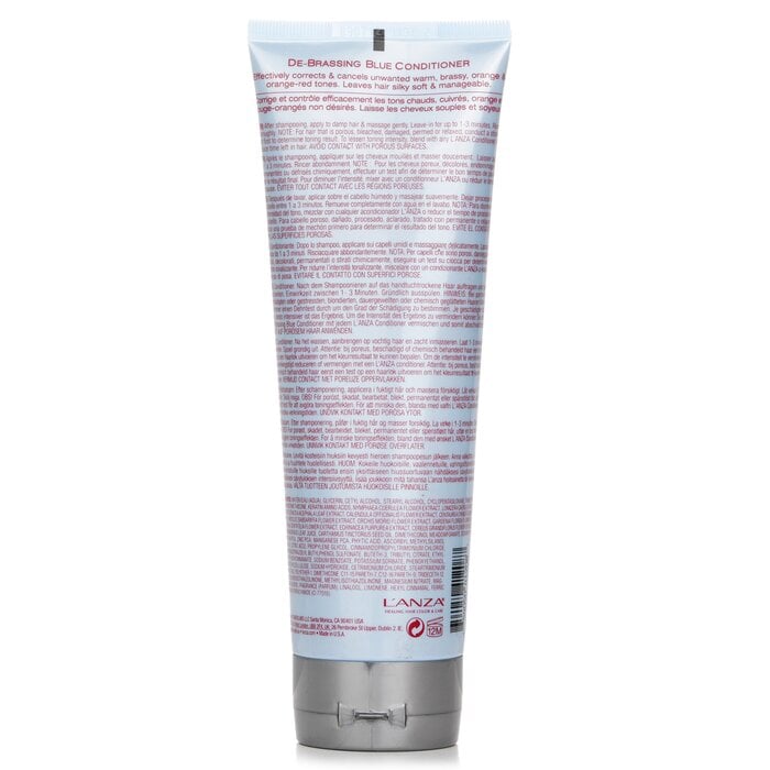 بلسم أزرق مضاد للون النحاسي Healing ColorCare 250ml/8.5oz من Lanza - صورة 3