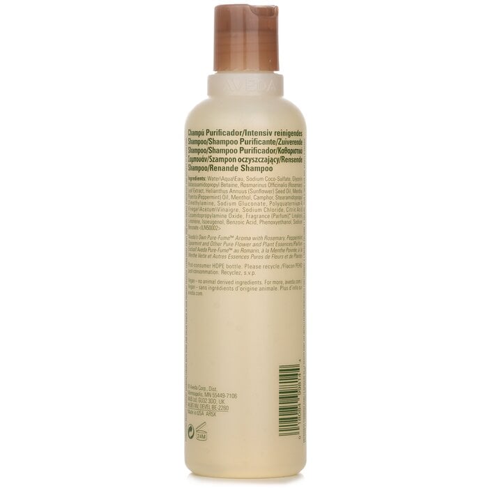 شامبو منقي بالنعناع وإكليل الجبل 250ml/8.5oz من Aveda - صورة 3