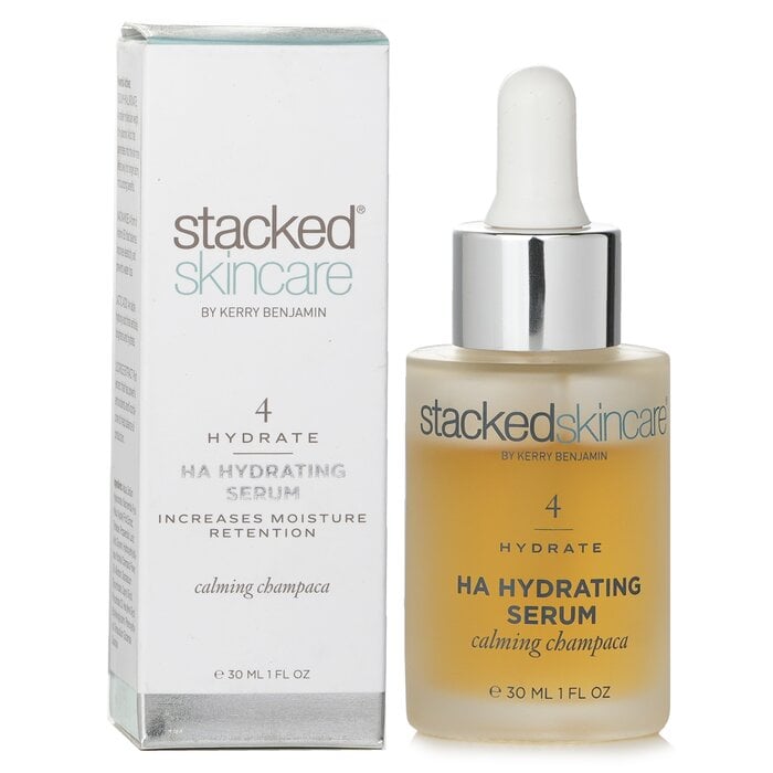 HA (Hyaluronic Acid) Hydrating Serum 30ml/1oz by Stacked Skincare - Image 2