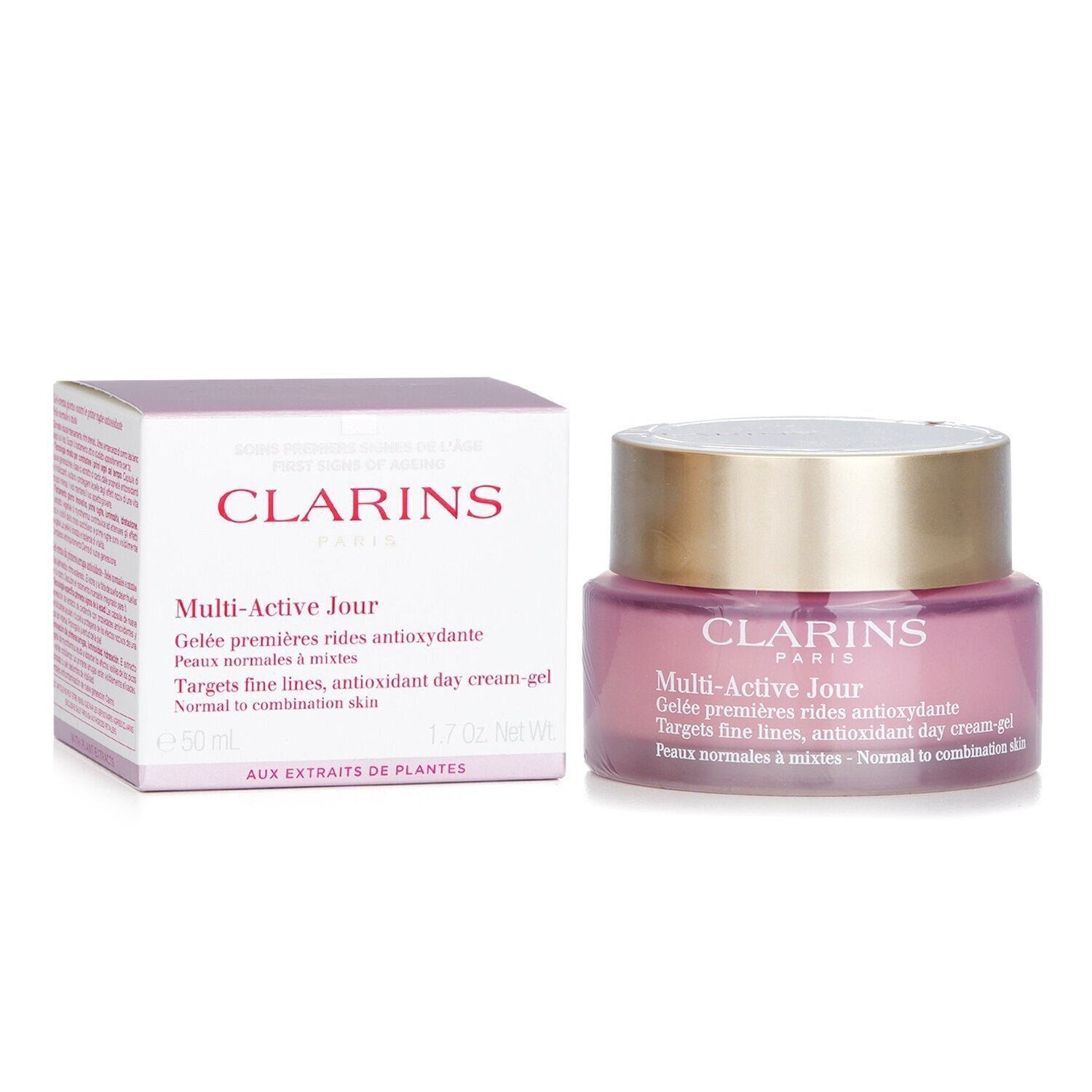 غسول نهاري مضاد للخطوط الدقيقة Multi-Active Day Targets - للبشرة العادية إلى المختلطة من Clarins - صورة 2