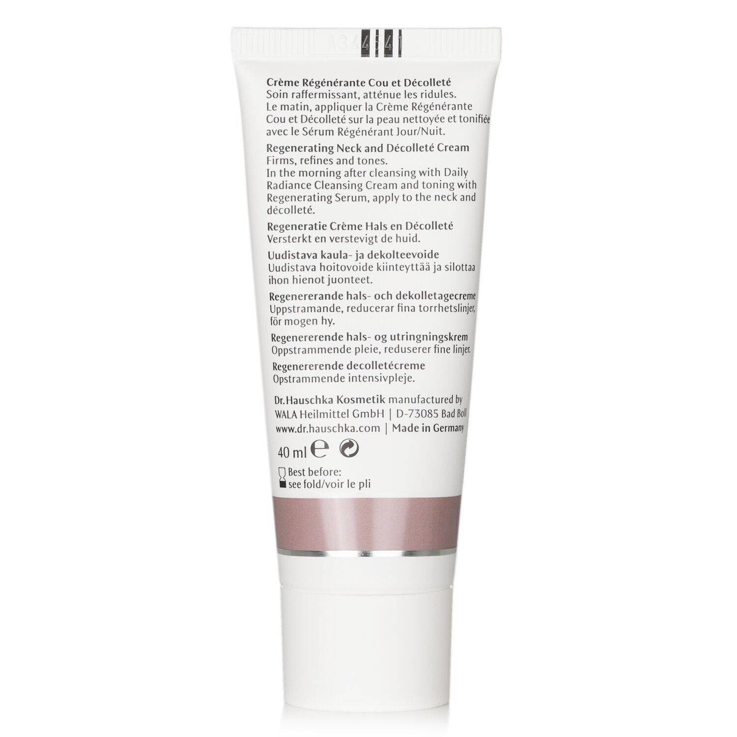Regenerating Neck And Decollete Cream by Dr. Hauschka - Image 3