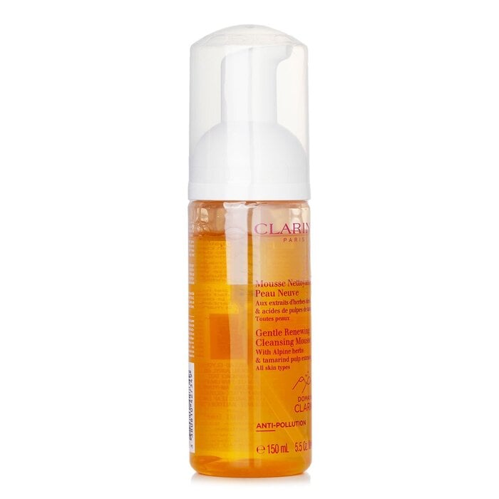 Gentle Renewing Cleansing Mousse with Alpine Herbs & Tamarind Pulp Extracts 150ml/5.5oz by Clarins - Image 2