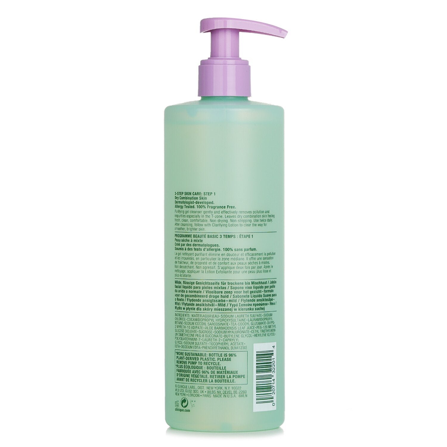 All About Clean Liquid Facial Soap Mild (Dry Combination Skin) by Clinique - Image 3