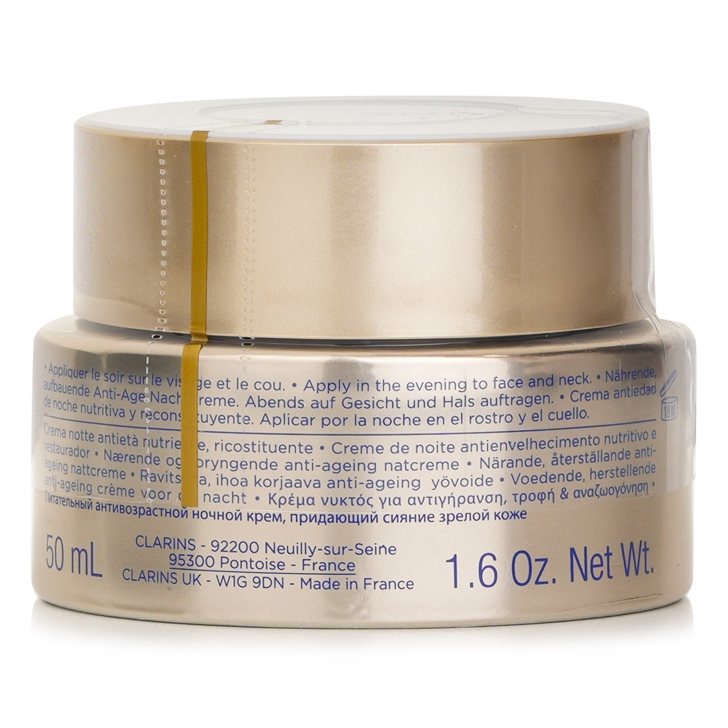 Nutri-Lumiere Nuit Nourishing, Rejuvenating Night Cream(Random Packaging) by Clarins - Image 3