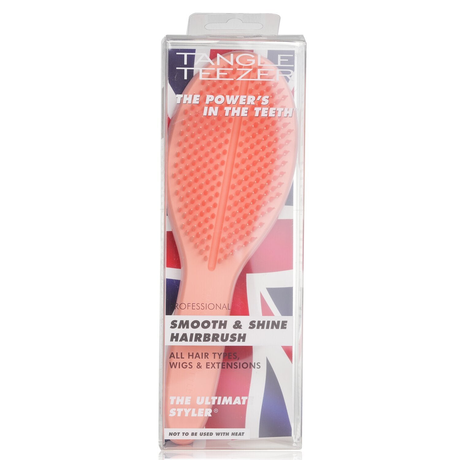 The Ultimate Styler Professional Smooth & Shine Hair Brush - # Peach Glow by Tangle Teezer - Image 2