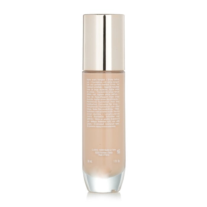 أساس مرطب غير لامع طويل الأمد - # 107C بيج 30ml/1oz من Clarins - صورة 3