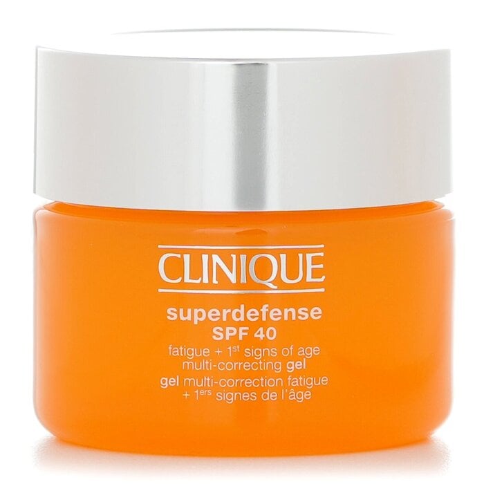 Superdefense SPF 40 Fatigue + 1st Signs Of Age Multi-Correcting Gel 30ml/1oz by Clinique - Image 1