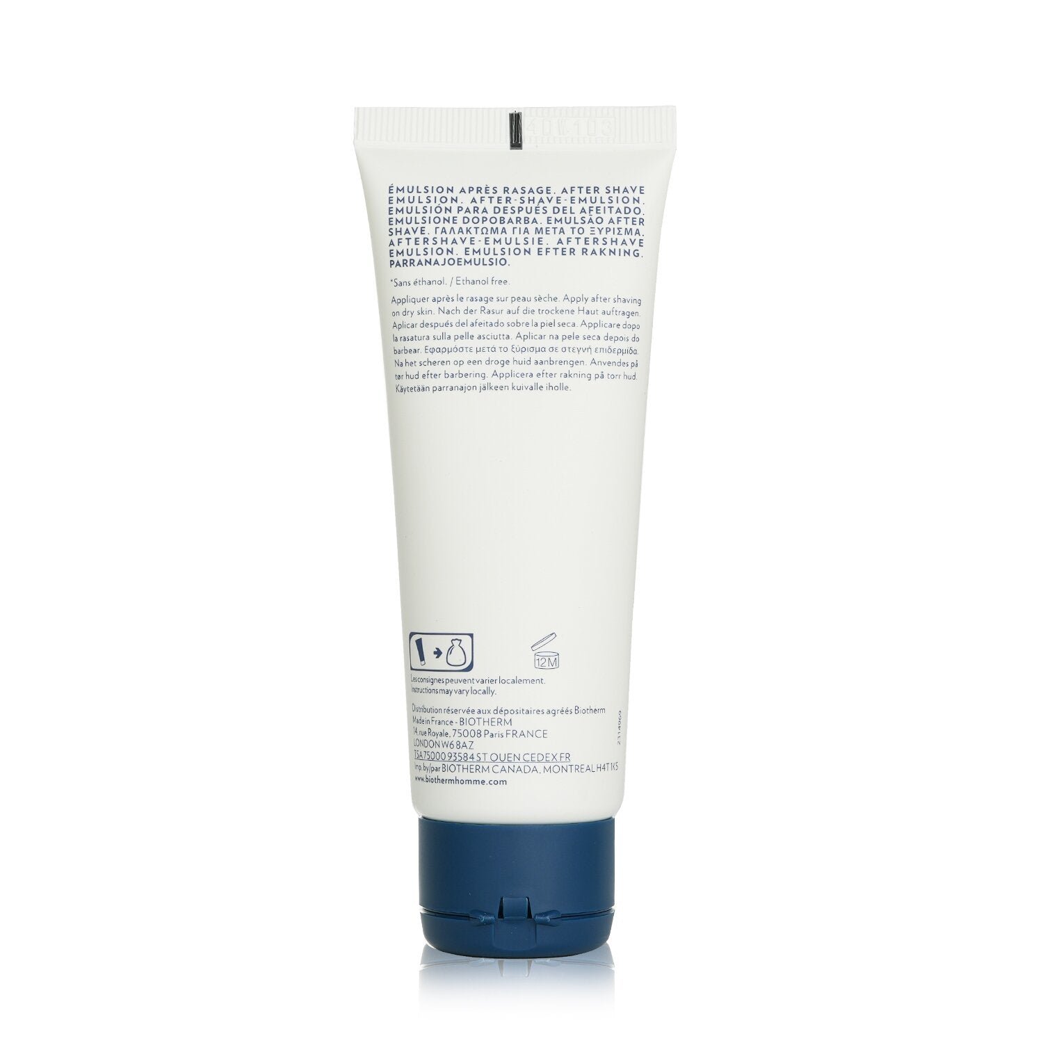 Homme Basic Line After Shave Emulsion by Biotherm - Image 3