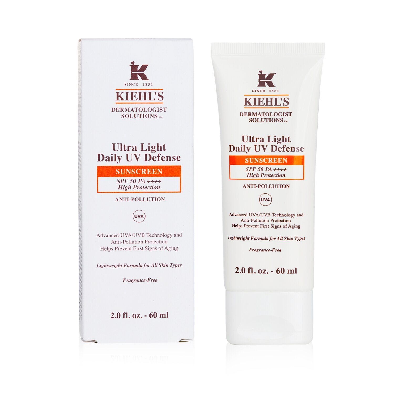 واقي خفيف يومي ضد الأشعة فوق البنفسجية SPF 50 من Kiehl's - صورة 2