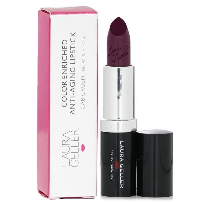 Color Enriched Anti Aging Lipstick - # Cab Crush 4g/0.14oz by Laura Geller - Image 2