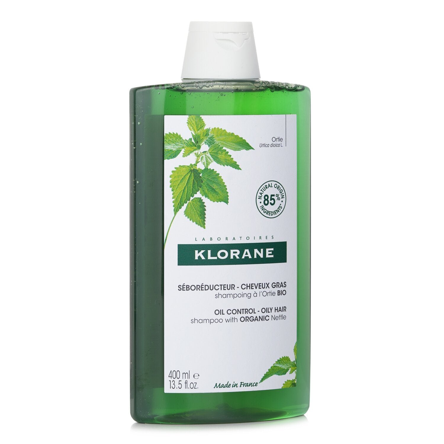 Shampoo with Organic Nettle (Oil Control Oily Hair) by Klorane - Image 2
