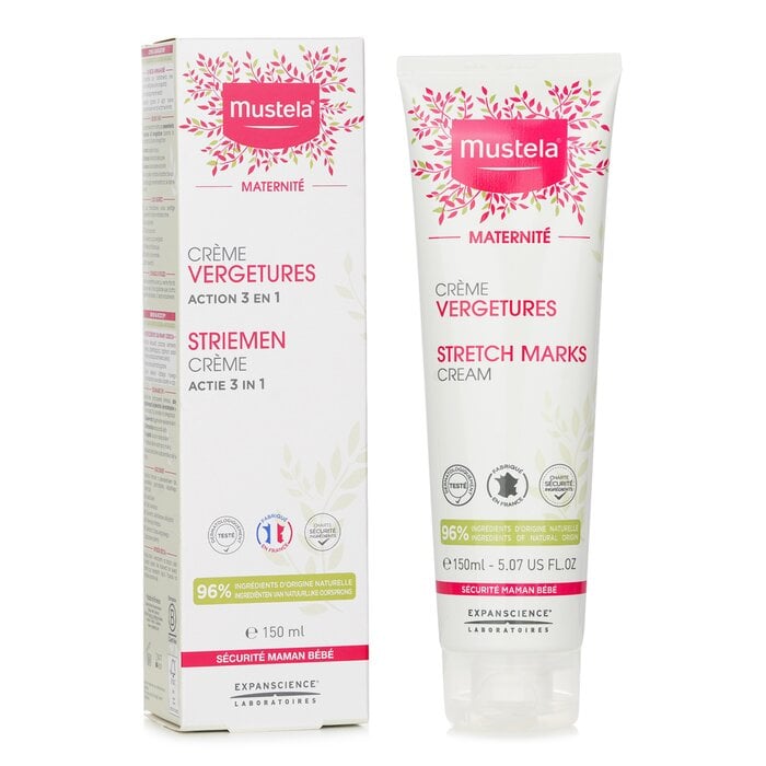 Maternite 3 In 1 Stretch Marks Cream (Fragranced) 150ml/5oz by Mustela - Image 2
