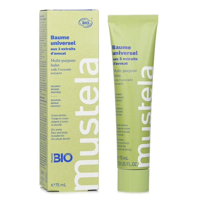 Multi Purpose Balm with 3 Avocado Extracts 75ml/2.53oz by Mustela - Image 2