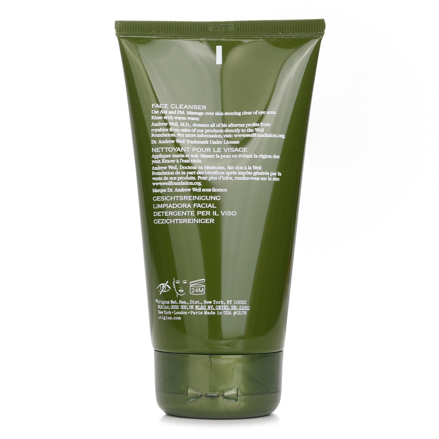 Dr. Andrew Mega-Mushroom Skin Relief Face Cleanser by Origins - Image 3