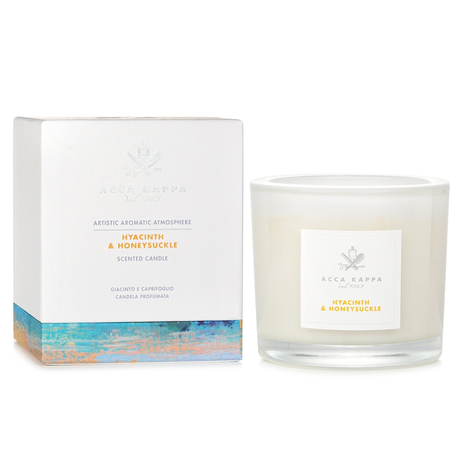 Scented Candle - Hyacinth & Honeysuckle by Acca Kappa - Image 2