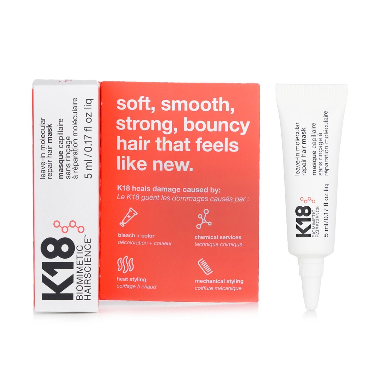 Leave-In Molecular Repair Hair Mask by K18 - Image 2